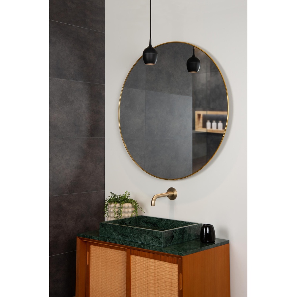 Lucide HanglampPreston zwart IP44 - 09437/01/30